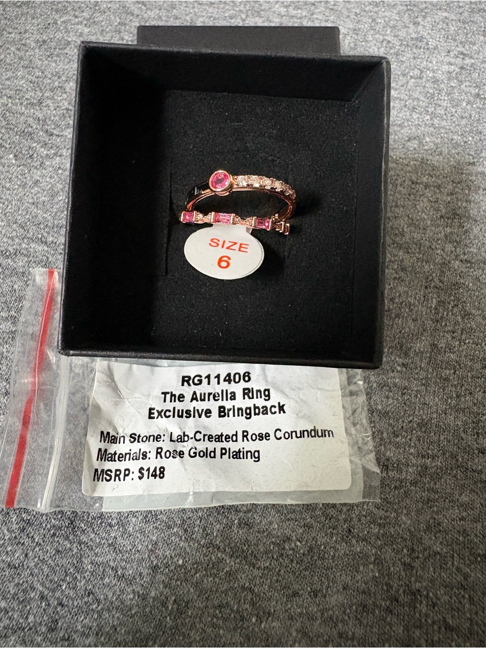 The Aurella Ring -Size 6